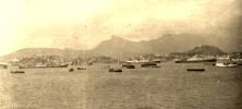 EH03B - La rade de Rio en 1910