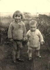 Philippe et Jean-Pierre, octobre 1921