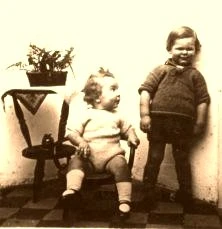 V0612 - François et Michel à Cherbourg, janvier 1924