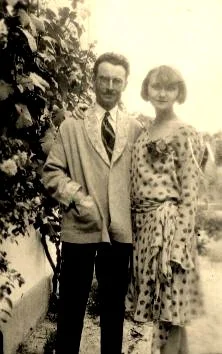 Jean et Germaine Hausermann, au Verdon en 1929
