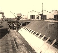 V0945 - Port de Rosario, chantier, juil. 1934.