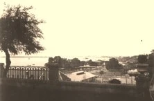 V1039 - Rosario, excursion à Alberdi, la place Santos-Dumont, 10/1936