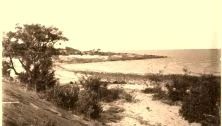 V1068 - Punta Piedra, la plage, 3/1937