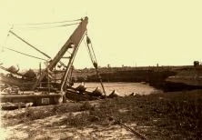 V1086 - Travaux au port de Rosario, mature, 12/1937