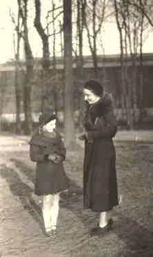 Janvier 1936, promenade à Saint-Cloud