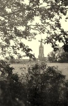L'église vue du château