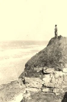 Sur la falaise
