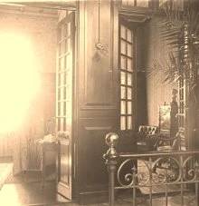 V0077 - Salon et chambre à Larrea, 15 sept 1907