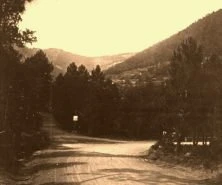 V0311 - 20 août 1910, Esterel, carrefour routes de la Duchesse et des Adrets