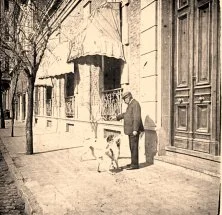 V1183 - Mr. Mollet et ses chiens Tip et Top