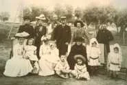 Bizerte, vers 1904, les Hausermann, les Hersent et d'autres amis