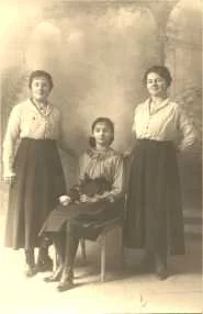 Les Mathieu, vers 1920