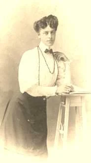 Jeanne Quaintenne, amie de Nany en Argentine