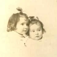 Suzanne et Simone Hausermann 1900