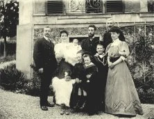 Tous les Feige et les Bidel à Sèvres en 1907