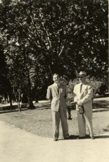 Jean-Paul et Toutouni, Plaza Belgrano