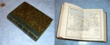 L'Atlas de Poche Lassailly, dans sa reliure d'origine de 1876, avec les