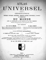 Atlas Universel La Brugère et Baralle