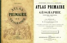 Atlas de géographie pour les classes primaires, cours moyen 1ère année