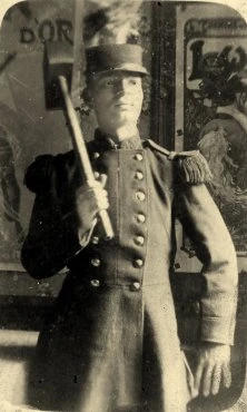 André MAILLET, pendant son service militaire, vers 1900