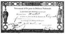 Certificat d'emprunt de la Défense Nationale
