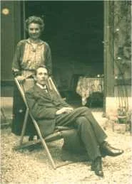Georges et Marguerite Maillet vers 1925 à Sceaux