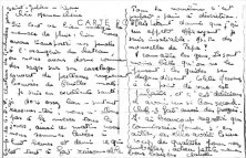 lettre de Claude , été 1945 probablement