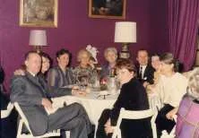 de g à d: Louis et Mathilde Scola, Fanny Besson, Jacqueline Terrazoni, Tante Maine. A droite Claude