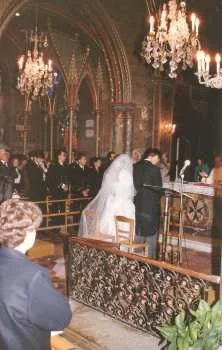 Dans l'église