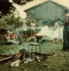Barbecue dans l'herbe, Martin