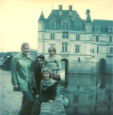 Visite de Yann et Domitille, hiver 78