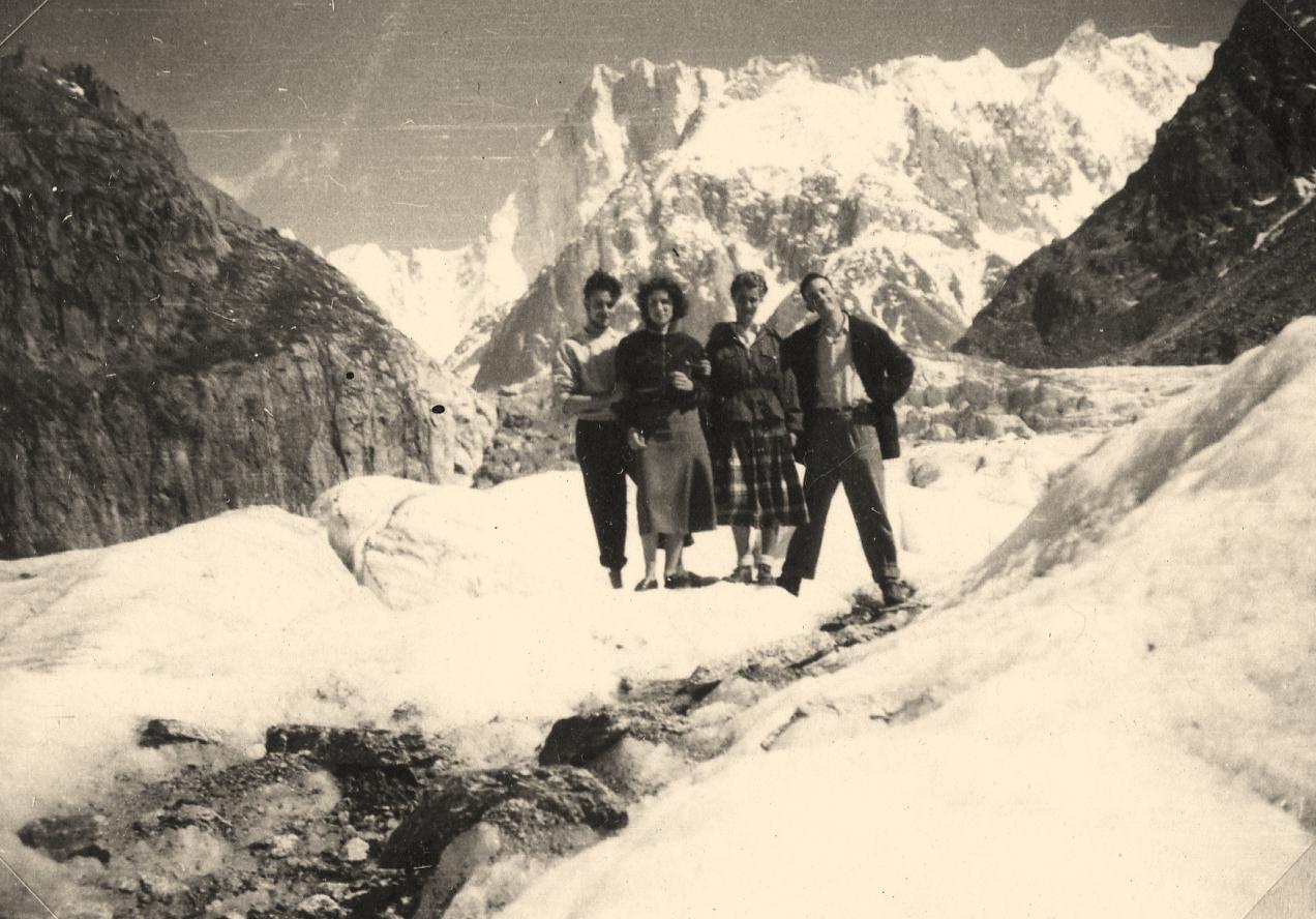 Un séjour à Combloux — Vers 1952