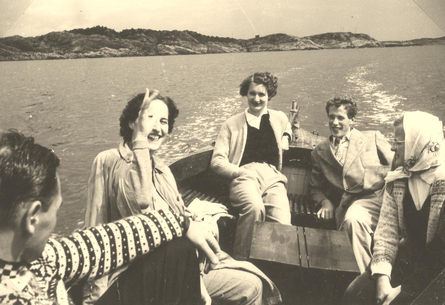 Voyage en Norvège — Kristiansand, été 1953
