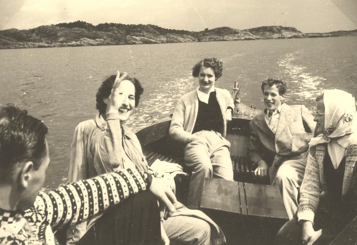 Voyage en Norvège — Kristiansand, été 1953